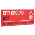 thumbnail image 2 of Nottingham Forest Panneau de Rue au Sol FC, 2 of 3
