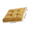 thumbnail image 2 of unbranded Cojín De Asiento Amarillo De Para Comedor Soporte Cómodo Y Antiresbalante Para Hogar, 2 of 8