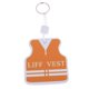 thumbnail image 5 of Llavero flotante de alta visibilidad para deportes acuáticos y natación. Chaleco Blanco Naranja, 5 of 9