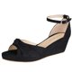 thumbnail image 1 of Zapato Con Plataforma Para Dama Negro Castalia 300-66 Castalia  300-66, 1 of 2