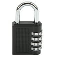 thumbnail image 2 of Luggage Lock, Locker  Black 4 Digit Universal  for Gymnasiums for Doors for, 2 of 8