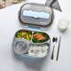 thumbnail image 1 of Caja de alimentos Jadeshay lonchera Bento portátil acero inoxidable A prueba de fugas, 1 of 1