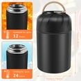 thumbnail image 2 of 17 oz Vacuum Insulated Food Jar Stainless Steel Insulated Food Thermos with Spoon Leak Proof Thermo Food Jar Portable Insulated Food Container for Hot Food Adults and Kids, 2 of 10