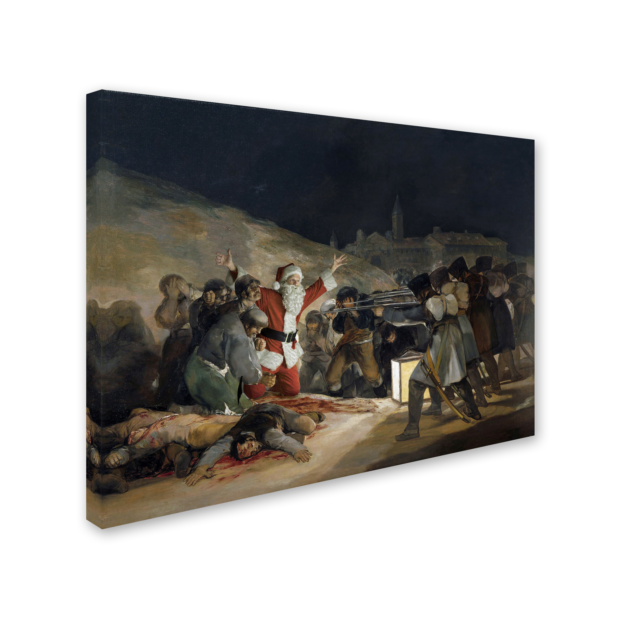 Trademark Fine Art 'Goya-The Third Of May' Canvas Art by Ed Wheeler