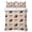Light Beige Dark Brown, variant on Full Quilt Set 78''x90'', Pink Flowers Lightweight Summer Bedspread Coverlet Set with 2 Pillow Shams, Green Country Botanical Floral Leaves Breathable All Season Quilt Bedding for Bedroom/Guest Room