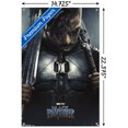 thumbnail image 3 of Marvel Cinematic Universe - Black Panther - Erik Killmonger One Sheet Wall Poster with Push Pins, 14.725" x 22.375", 3 of 3