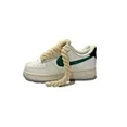thumbnail image 1 of Nike Air Force 1 Summit White Green Big Rope Laces UK 6, 1 of 12