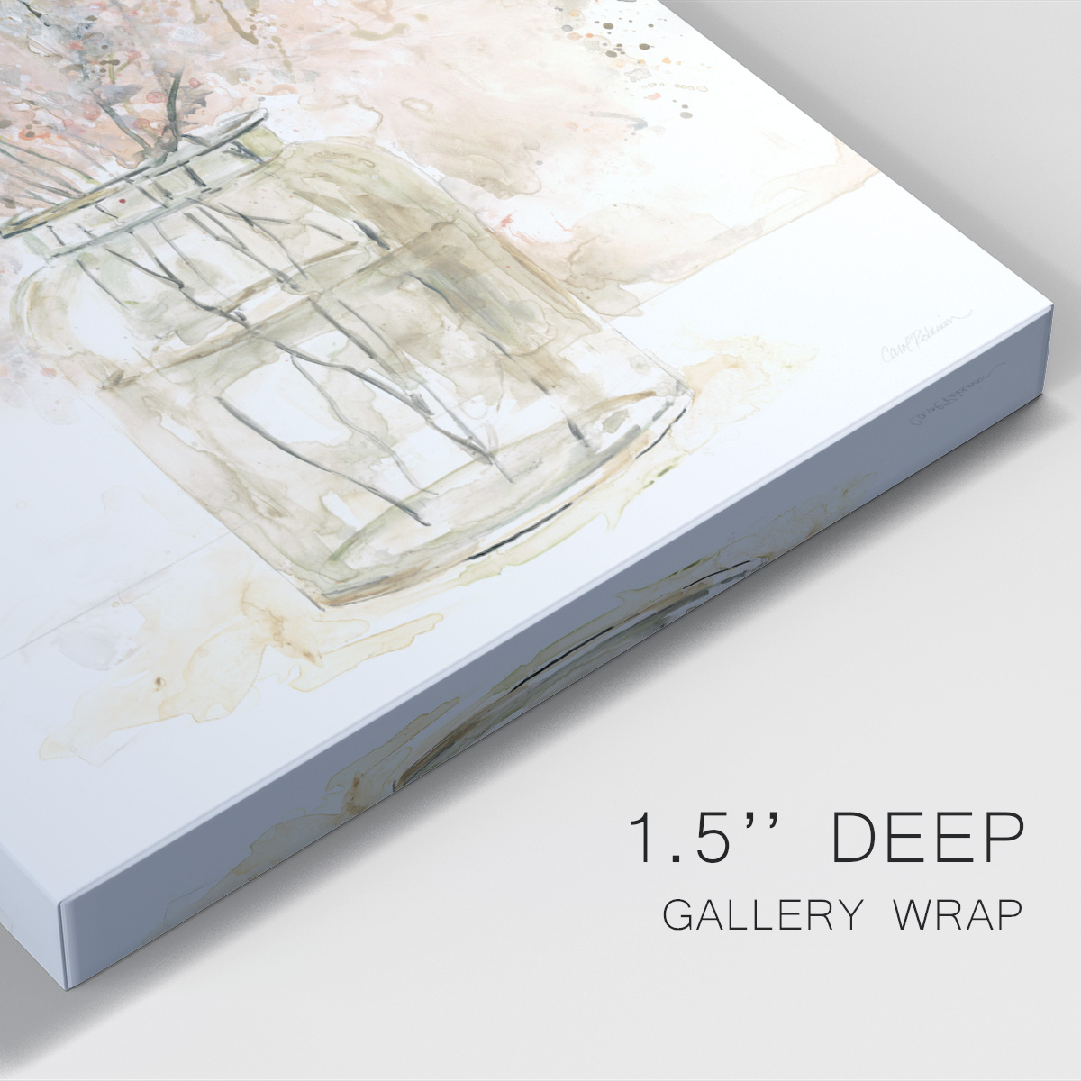 Delicate Arrangement II Premium Gallery Wrapped Canvas - Ready to Hang