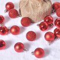 thumbnail image 6 of 100Fens 36PCS Christmas Ball Ornaments Christmas Tree Decoration Holiday Multiple Styles Ornaments For Christmas Trees Party Ball Decoration Set Off The Christmas Vibe, 6 of 9