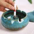 thumbnail image 4 of Labymos Cenicero de cerámica con tapa y, 4 of 8