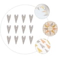 thumbnail image 4 of EeaseCA 12 Pcs Clips de Bookmaker en Acier Inoxydable Clips de Bookmaker Étiquette Rétro Clips, 4 of 8