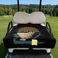 thumbnail image 2 of Xixirimido Quilted Golf Cart Seat Blanket Universal Heavy Duty Golf Cart Seat Cover Towel for EZGO Yamaha Club Car & More 2-Seater Carts Foldable Seat Covers, I Am Love to Golf 2, 2 of 8