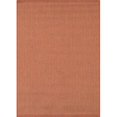 thumbnail image 1 of Couristan 10014000039055T 3 ft. 9 in. x 5 ft. 5 in. Recife Saddlestitch Rectangle Area Rug - Terra Cotta & Natural, 1 of 3