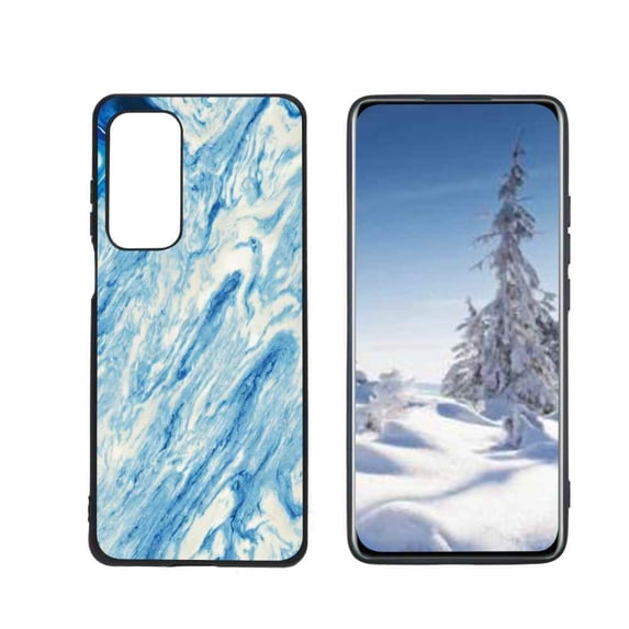 Blue-Marble-s-Men-35 Phone Case, Degined for Motorola MOTO Edge 2021 Case Men Women, Flexible Silicone Shockproof Case for Motorola MOTO Edge 2021