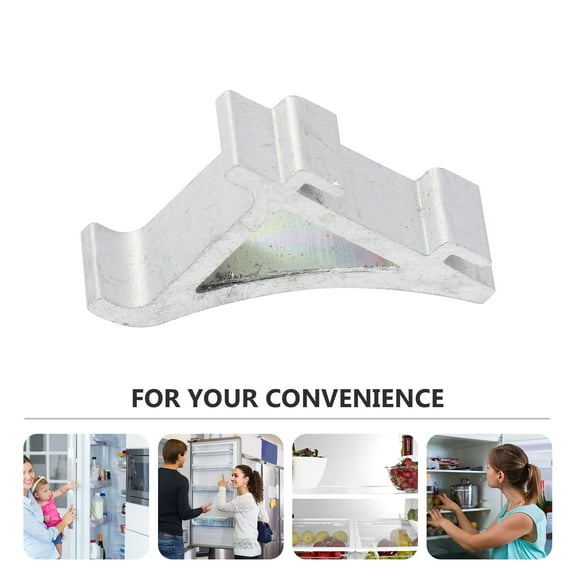 TABLZONE Refrigerator Hooks Metal Support Hooks for Fridge, Easy to Use, 8 Pieces Kitchen Storage Accessories