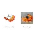 thumbnail image 4 of kurtrusly Halloween Maple Leaf Light String LED Lighted Pumpkin Garland for Home Halloween Decoration Type 6, 4 of 9
