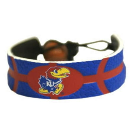 1988 Kansas Jayhawks Basketball - Kansas Jayhawks Bracelet - Team Color Basketball