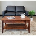 thumbnail image 4 of Casual Contemporary Living Solid Acacia Coffee Table - Mahogany, 4 of 9