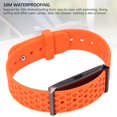 thumbnail image 2 of Xirurus Smart Bracelet 24H Sleep Tracking 127 Sports Modes Water Proof Fitness Tracker Band with Call Reminder Alarm Clock Camera Control For Running Orange[cite: 1], 2 of 9