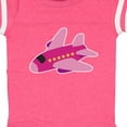 thumbnail image 4 of Inktastic Girls Pink Airplane Pilot Girls Baby Bodysuit, 4 of 5