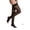 Black, variant on SIGVARIS Women’s Style Sheer 780 Open Toe Thigh-Highs w/Grip Top 15-20mmHg