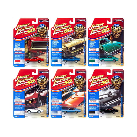 Muscle Cars USA 2019 Release 1, Set A of 6 Cars 