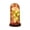 B, variant on Clearance! Valentine Gift Simulation Rose Flower Glass Cover Led Home Decoration Eternal Flower Acrylic Cover Gift Rose Ornaments with Led Flowers Nightlight Valentines Day Decorations