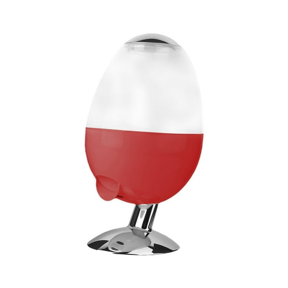 Lipstore Automatic Candy Dispenser Machine Cereal Dispenser Countertop Dry Food Dispenser red