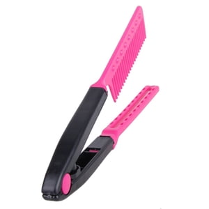 Combs V Type Hair Straightener Hair Style Styling Tools Hairdressing DIY Salon