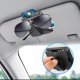 thumbnail image 4 of Clip para Gafas de Sol de Fibra de Carbono onlyliua Montado en el Coche Multifuncional, 4 of 7