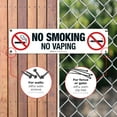 thumbnail image 3 of No Smoking No Vaping Sign, No Smoking Vaping Symbol,, 3 of 7