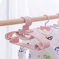 thumbnail image 5 of Children Clothes Hangers, Plastic Children's Clothes Baby Slipproof Clothes Hanger, 5 of 5