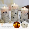 thumbnail image 4 of MesaSe Birch Bark Candle Light Battery Operated Candles LED Pillar Lamps Romantic Flameless, 4 of 6