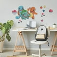 thumbnail image 2 of Pokemon Squirtle, Charmander & Bulbasaur Giant Wall Decals, 2 of 6