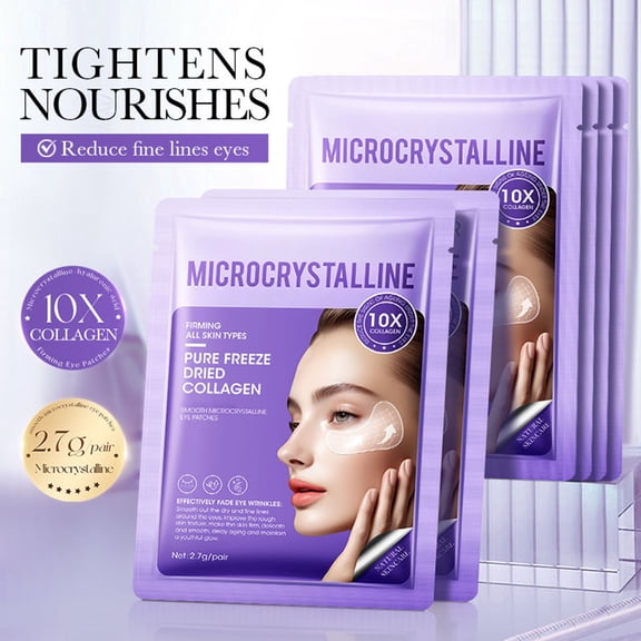 Komiseup Facial Forehead Wrinkle Patches And Eye Mask Patches Resist Aging Lifting Treatments With Hyaluronic And Glycerin For Women