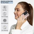 thumbnail image 3 of Funda de PU con anillo de cobertura total antideslizante para Samsung Galaxy A53 5g con pulsera, 3 of 5