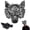 Style B, variant on bldnkj 10.2 in Style B Werewolf Head Soft Mask Halloween Costume Mask