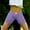Purple, variant on Girls Bike Cartwheel Shorts for Girls Toddler Under Dress Dance Short Kids Biker Shorts