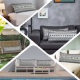 thumbnail image 6 of Black White Boho Body Pillow Covers 20"x54", Vintage Abstract Art Ethnic Tribe Soft Brushed Microfiber Breathable Throw Pillow Covers, Pillowcase with Zipper for Couch Sofa Bedroom Living Room, 6 of 9