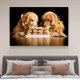 thumbnail image 4 of Póster de lienzo con diseño de hamburguesas y perros, decoración para dormitorio, paisaje deportivo, decoración para oficina, regalo, estilo marco, 40 x 60 cm, 4 of 8