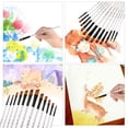 thumbnail image 2 of Pinceles profesionales Set Nylon Cepillo de pintura para el cabello Detalle fino Acuarela d MABOTO Cepillo de pintura, 2 of 7