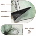 thumbnail image 6 of Round Rugs 3Ft, Green Floral Round Area Rug Washable Indoor Throw Carpet, Country Rustic Ombre Painting Art Watercolor Small Non Slip Circle Rug for Bedroom Living Room Home Decor Aesthetic, 6 of 8