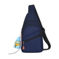 thumbnail image 2 of Cififendec Multi-Pocket Sling Bag, 11.81"×6.69", Casual Sports Crossbody Chest Pack with Adjustable Strap, Lightweight Daypack for Outdoor Hiking, Cycling & Daily Commute, 2 of 5