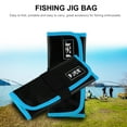 thumbnail image 4 of Qiilu Fishing Lures Bag,PVC Fishing Jig Lure Tackle Gear Tools Pockets Bags Fishing Tackle Accessory, 4 of 8
