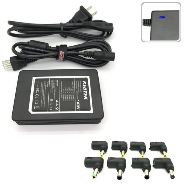 Kentek Mini Compact 90W 90 Watt Universal AC adapter laptop notebook