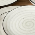 thumbnail image 6 of MALACASA 24 pcs Dinnerware Sets, Plates and Bowls Set for 6, Stoneware Dinner Set, Beige, 6 of 8