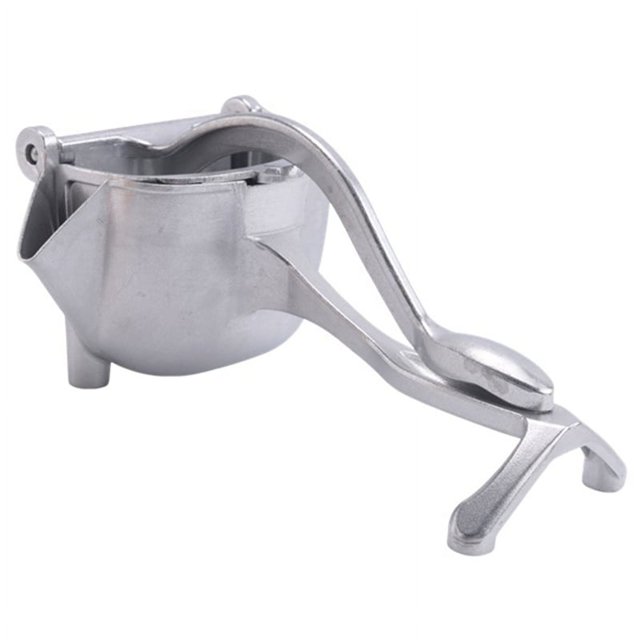 Exprimidor manual de jugo de aleación de aluminio, exprimidor manual a presión para jugo de granada, naranja, limón, caña de azúcar, herramienta de cocina