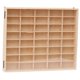 thumbnail image 3 of Vitrina de madera para coches de juguete, montada en pared, con cubierta a prueba de polvo, organizador, estante de exhibición para coleccionables,, 3 of 9