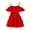 Red, variant on Aayomet Dresses For Girls Girls Children Ruched Kids Dresses Solid Princess Baby Strap Off Shoulder Girls Dress&Skirt,Red 12-13 Years
