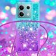 thumbnail image 4 of Funda para Xiaomi Redmi Note 13 5G Brillantina Líquida Divertida Reluciente y con Cristales en Movimiento Cuerpo Cruzado con Cordón Ajustable, 4 of 5